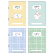 Snowdog Withna小學聯絡本 中鐵 4種組 80-0157, 1組, 混色