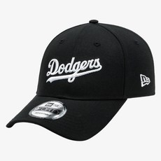 뉴에라 남녀공용 MLB LA 다저스 스트립트 로고 볼캡 14561880