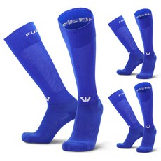 훼르자 스타디움 팀 축구스타킹, 블루, 3개