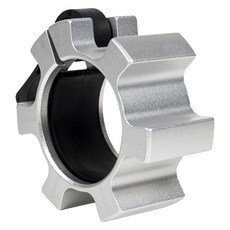 Luaz 高級款槓鈴快扣, 銀色, 1個