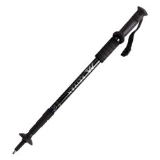 Reivan Ready Cal一字型杜拉鋁4段登山杖, 真黑