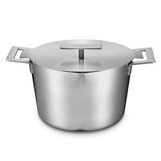 cookever Cucinare Plus 電磁爐適用不鏽鋼全三層雙耳湯鍋, 20cm, 單一顏色, 1個