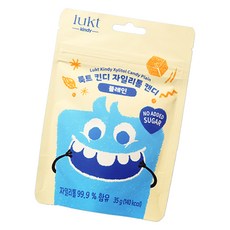 룩트 킨디 자일리톨 캔디 플레인, 35g, 1개