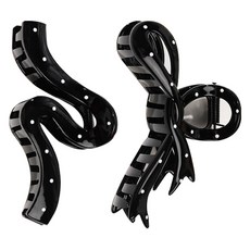 디멜디 대형 올림머리 집게핀 2종 세트