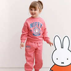Miffy 兒童款 Miffy 標誌大學T上下套裝