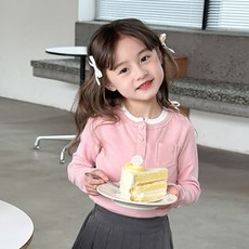 Starbean 女童層次感修身長袖T恤