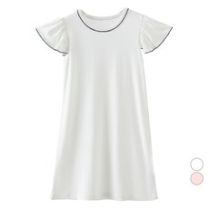 Kids Day 女童荷葉邊連身睡裙