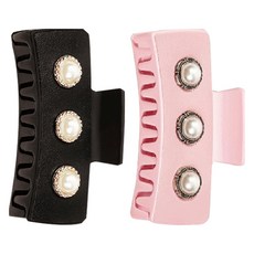 디멜디 올림 대형 반머리 집게핀 2종 세트