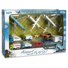 Bandi Toy 機場套裝 13件組, 1套, 混合顏色