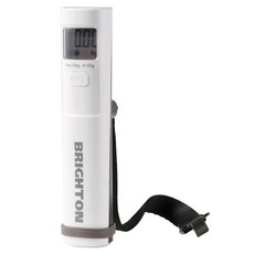 BRIGHTON 便攜式自動充電迷你輕量電子秤 白色, BTL1702, 1個