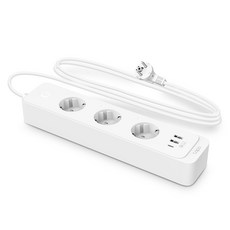 티피링크 스마트 올인원 USB 멀티탭 전선형 3구 Tapo P300M, 1.5m, 1개