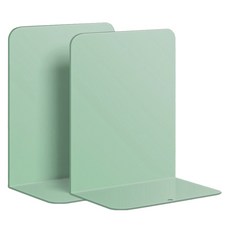 DONGA-PMS L자형 금속 북엔드 2p, 그린