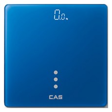 CAS 數位LED體重計, 藍色, 1個, H24