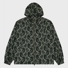 W.standard 男性用迷彩連帽拉鍊外套 W4A64TBJP101