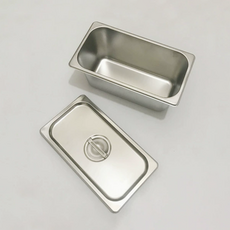 Nobly 小菜不鏽鋼托盤 + 蓋子套組, 1套, 托盤 + 蓋子