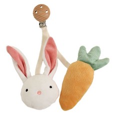 피에스타 유모차 클립 토끼 장난감, 혼합색상, 1개