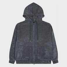 W.standard 男性用類針織連帽拉鍊外套 W4A63TAJP101