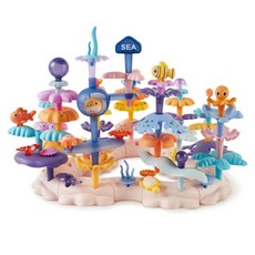 MY LITTLE TIGER 海洋世界積木, 1個, 混合顏色