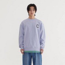 커버낫 남녀공용 C 로고 맨투맨