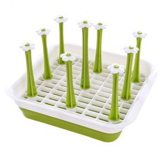 B2WIN 整潔花朵方形9格杯架, 1個, 混色