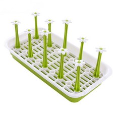 비투윈 깔끔 컵걸이 플라워 사각형 10칸, 혼합색상, 1개