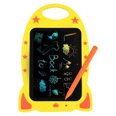 Rocket LCD彩色電子便條板 隨機出貨, 1個