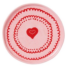 레티티아후제 앞접시, 레드 하트 쥬얼리, 1개