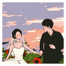 탑피아 간단한 DIY 그림그리기, A108, 1개