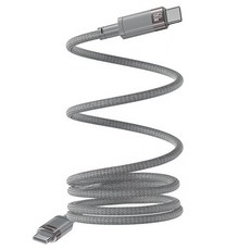 유니미오 C타입-C타입 PD 꼬임방지 마그네틱 초고속 충전 케이블 60W, 1개, 1m