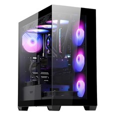 퍼플랩 2025 게임용 조립PC 코어i5 인텔 13세대 지포스 RTX 4070 Ti, 블랙, 32GB, 3TB, WIN11 Home, IG5-GFX70Tis