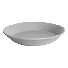 무아 비비드 원형 쿠프 접시, 그레이, 1개
