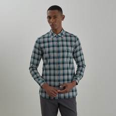 인디안 남성용 중체크 남방셔츠 MITNL5S1301