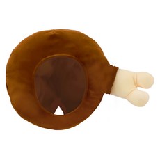 BABO 高級派對擬真雞腿帽, 1個, 混合色