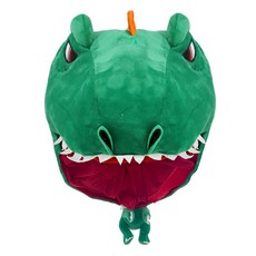 프리미엄 파티 공룡 헤드캡 모자, 그린, 1개