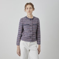 올리비아로렌 여성용 배색 포인트 펜시 자켓 VOCFU5S2236