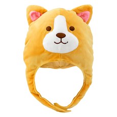 BABIO 頂級派對黃色柴犬帽, 1個, 混合色