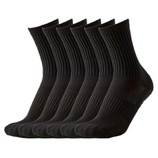 다다랜드 논슬립 풋살 축구양말 하프삭스, 블랙, 3세트