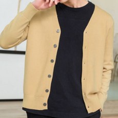 男士 DM 輕量 V領開襟衫