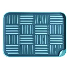 머니풀 배수 물빠짐 컵홀더 트레이 건조대, MNF 블루, 1개