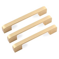 MONESPACE 弧邊圓形傢俱把手 128mm, 金色, 3個