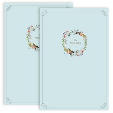 멜로우스토리 페탈 다이어리, 파우더 블루, 2개