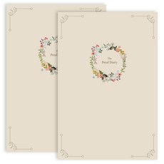 멜로우스토리 페탈 다이어리, 모카 베이지, 2개
