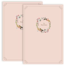 멜로우스토리 페탈 다이어리, 베이비 핑크, 2개
