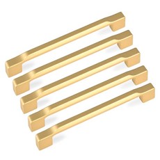 MONESPACE Bevel 家具把手 128mm, 5個, 金色