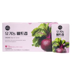 Jeju Farm 甜菜根汁隨身包 30包入, 2.4L, 1個