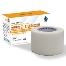 플레이드 영반창고 지에이치엠 화이트, 4개입, 1개