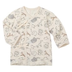 with organic 嬰兒有機棉夏季蝴蝶衣