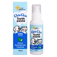 mypet doctor CHUCHU 無香牙膏, 100ml, 1個