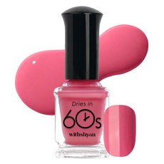 위드샨 60초 매니큐어, M160플라밍고, 9ml, 1개