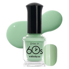 위드샨 60초 매니큐어, M164빈티지민트, 9ml, 1개